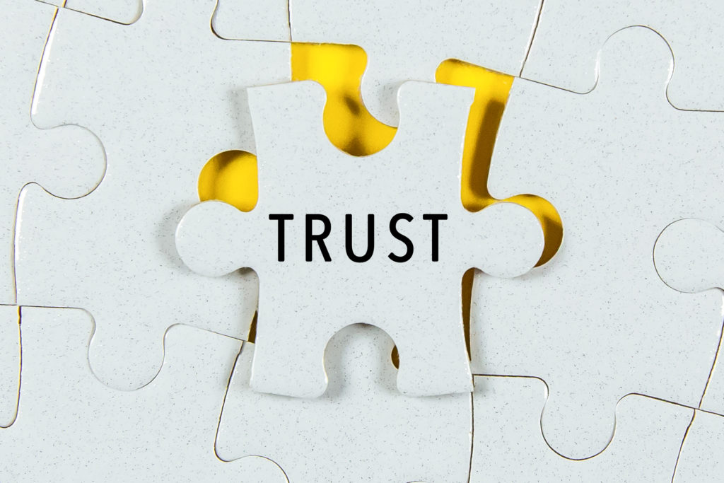 Buildin trust with customers 