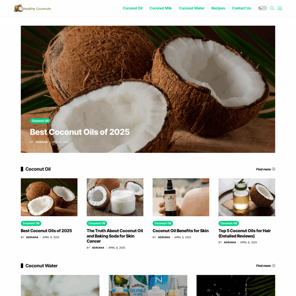 401 Digital - Healthy Coconuts